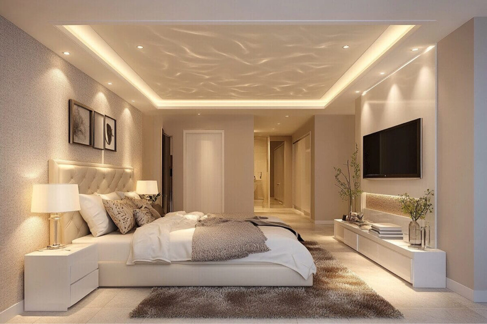 gypsum decor & painting  - 9