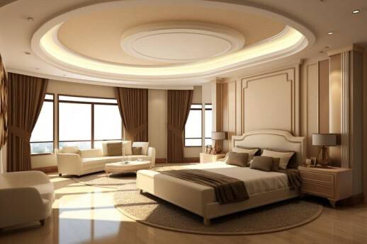 gypsum decor & painting  - 4