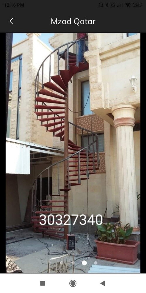 نقوم بجميع اعمال الحدادة
 تركيب ا - 9