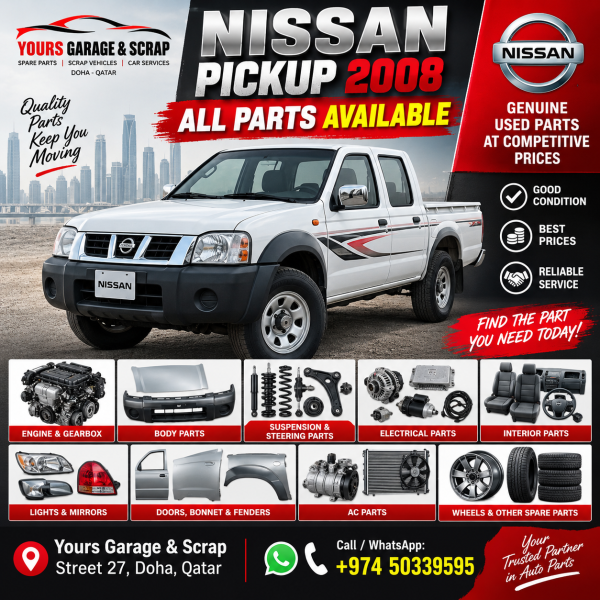 NISSAN PICKUP 2008 - 5
