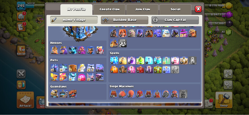 clash ofclans - 3