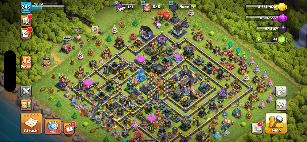 clash ofclans - 1
