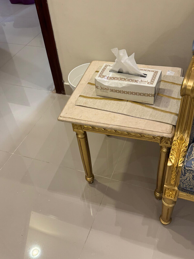 طقم كنب مع طاولات تحف اثرية - 2