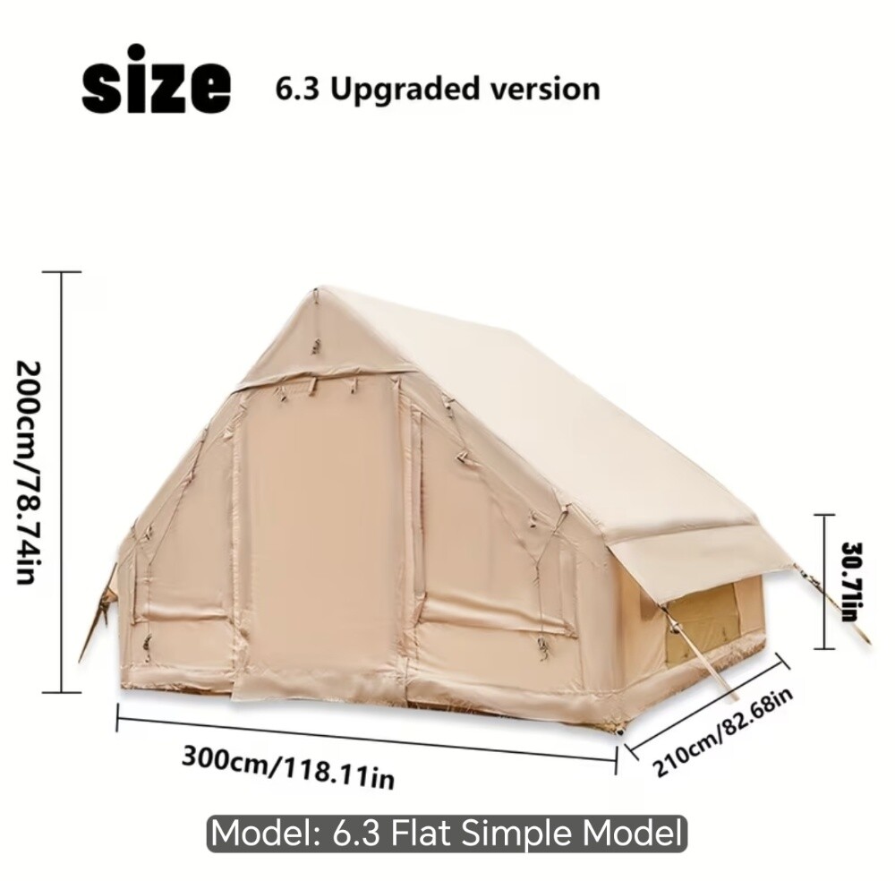 3*2 Inflatable Camping Tent (new) - 1