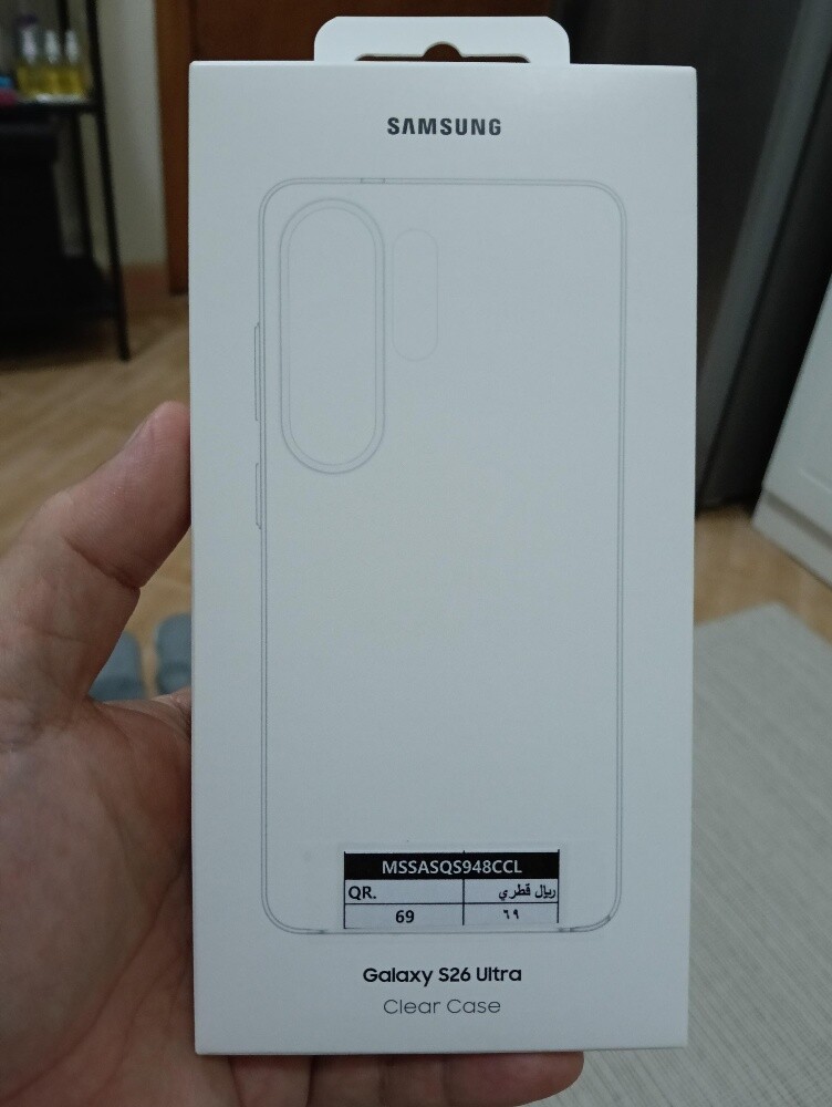 Galaxy S26 Ultra Clear Case - NEW! - 1