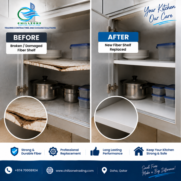 Kitchen Cabin Door & shelve repair - 1