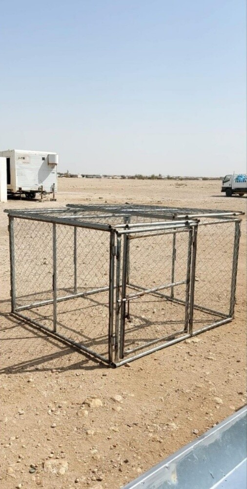 (shabak )Chain link fence and troug - 5