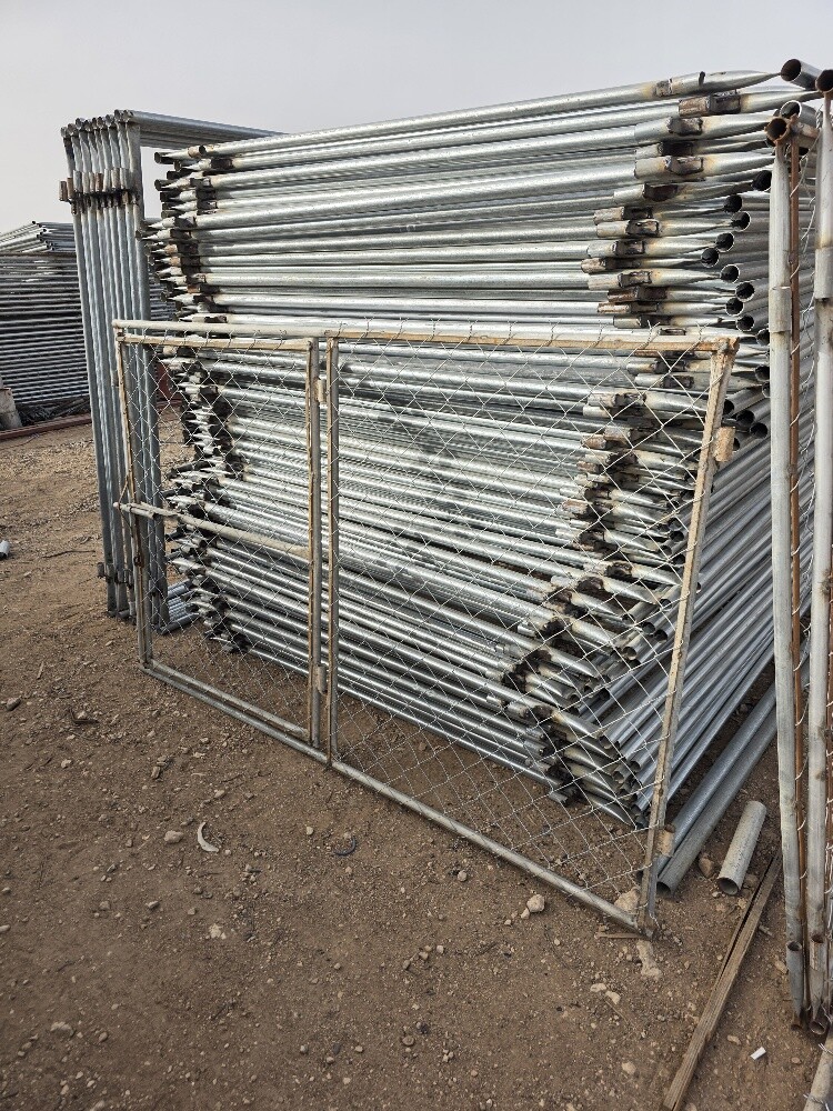 (shabak )Chain link fence and troug - 9