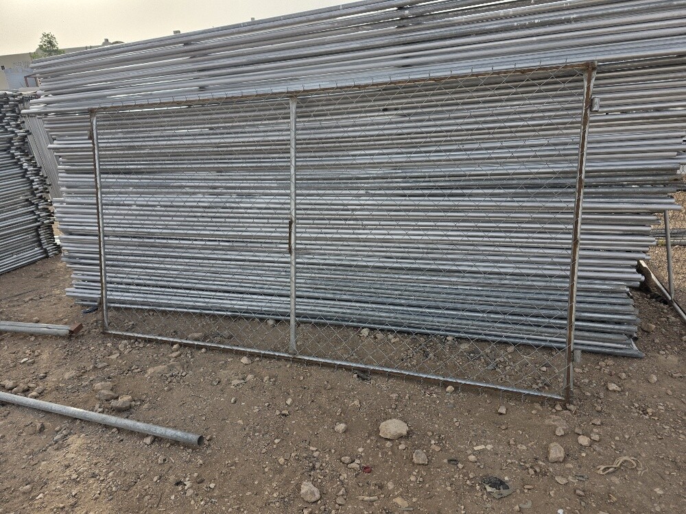 (shabak )Chain link fence and troug - 10
