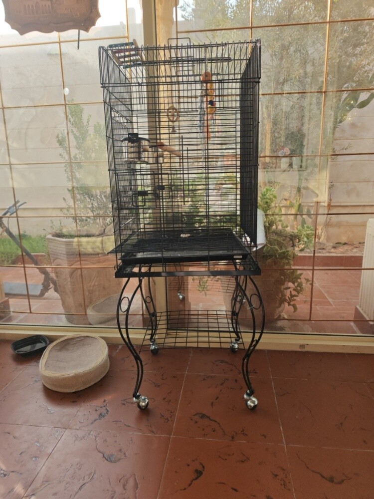 Parrot cage almost brand new - 1