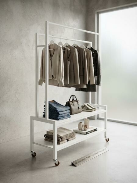 CLOTH STAND metal garment rack, - 4