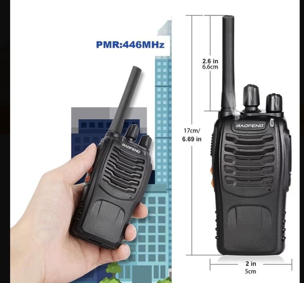 walkie talkie - 6pcs - 6