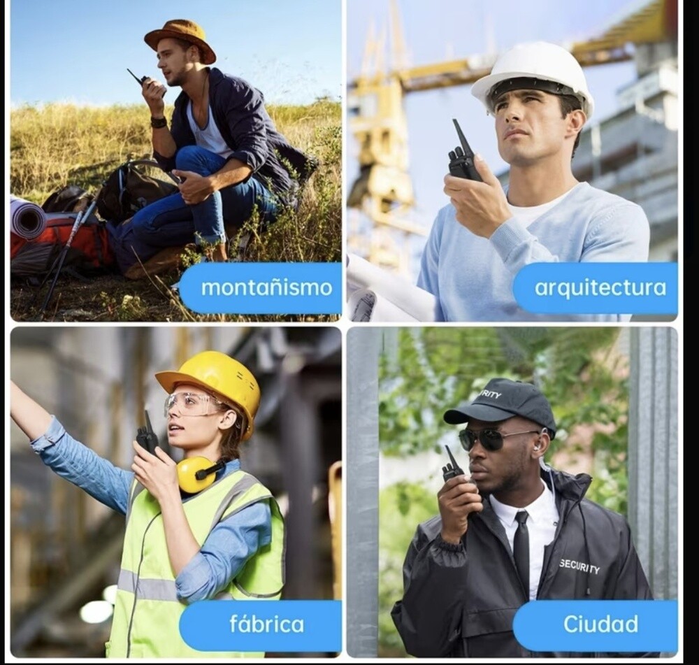 walkie talkie - 6pcs - 3