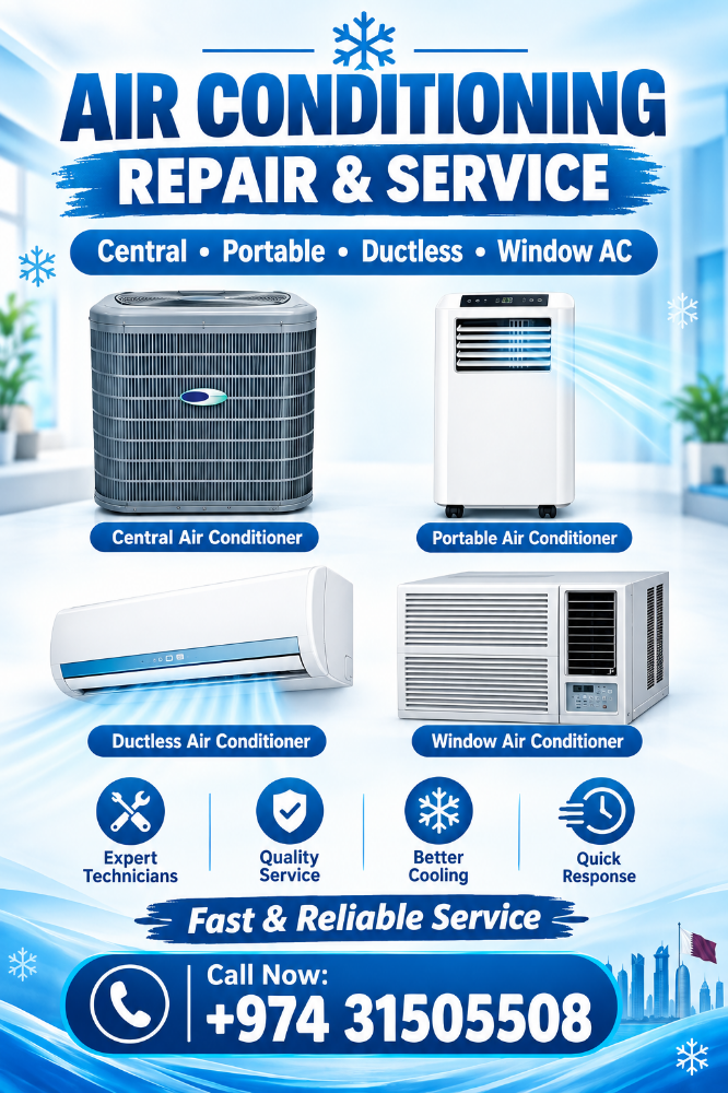 Qatar AC service and repair - 1