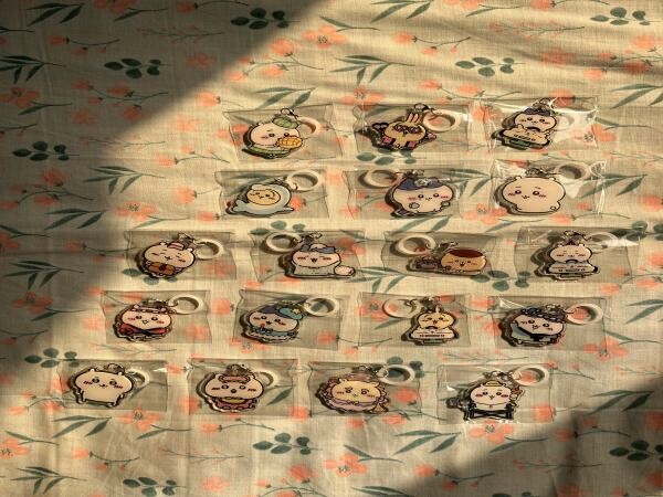 SEMI-HANDMADE CHIIKAWA KEYCHAINS - 1