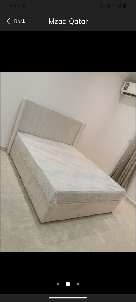 Complete bedroom set, bed, mattress - 6