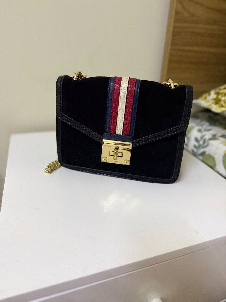 ALDO black suede - 2