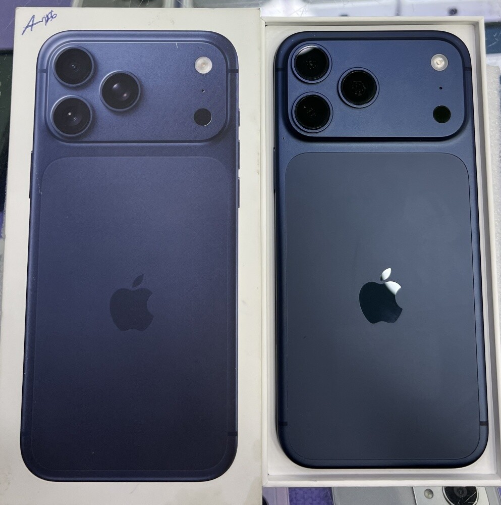 17 pro max, 256Gb,blue titanium - 2