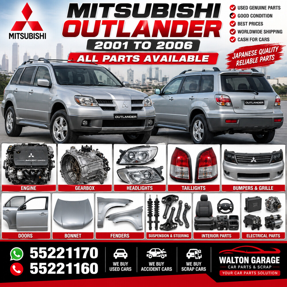 Mitsubishi Outlander 2001–2006 part - 1