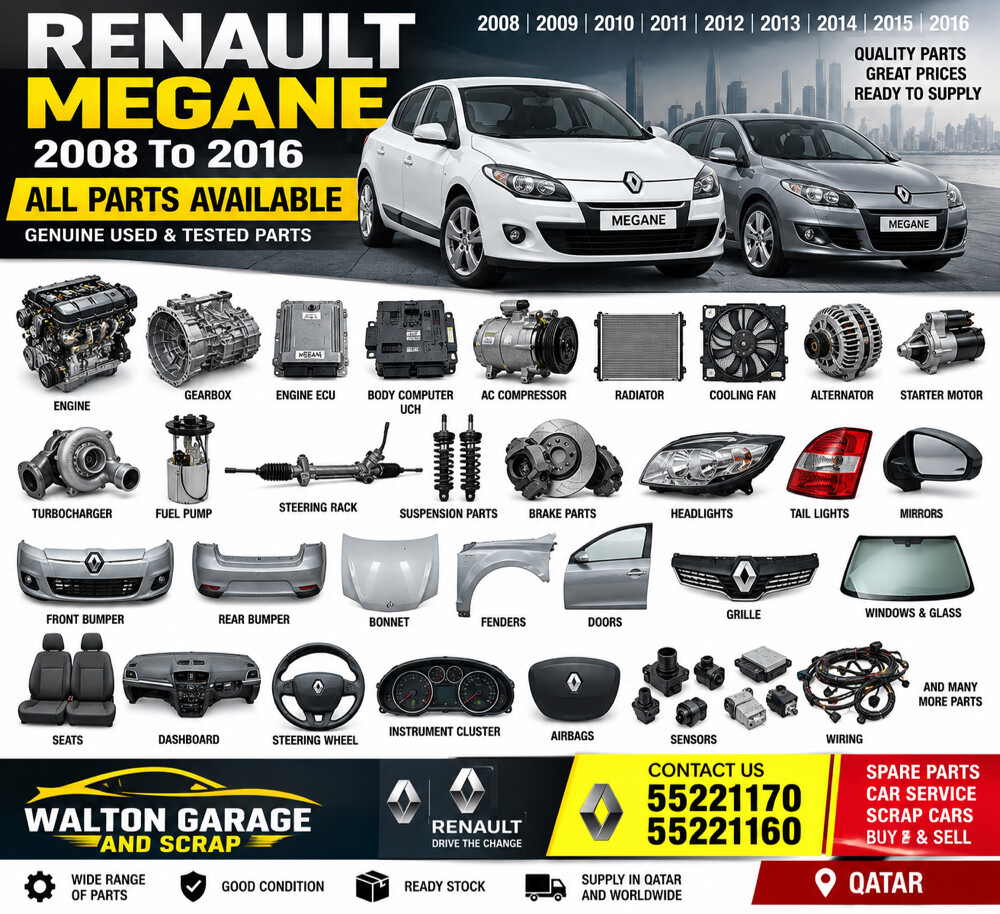 Renault Megane 2008 2016 All Parts - 1