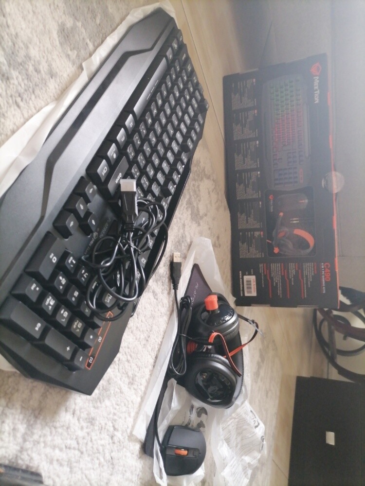 Mouth,keyboard,and Headset - 2