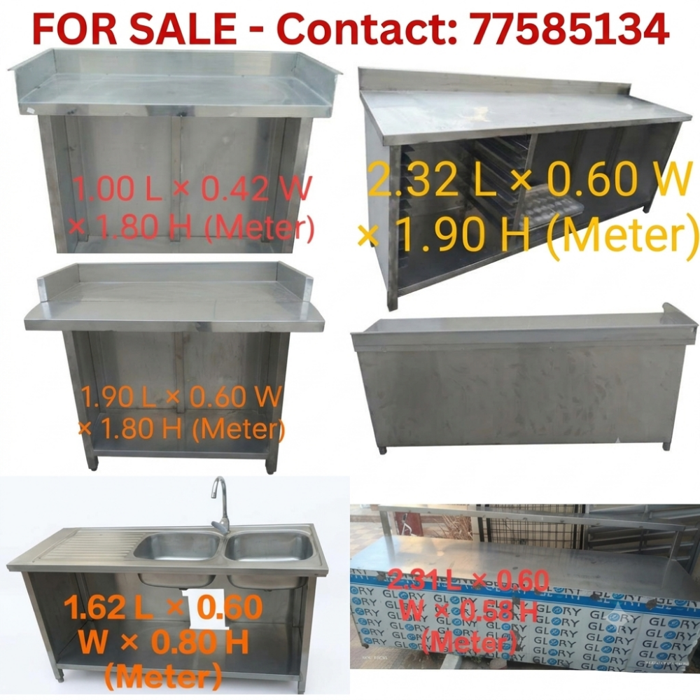 Steel tables - 1