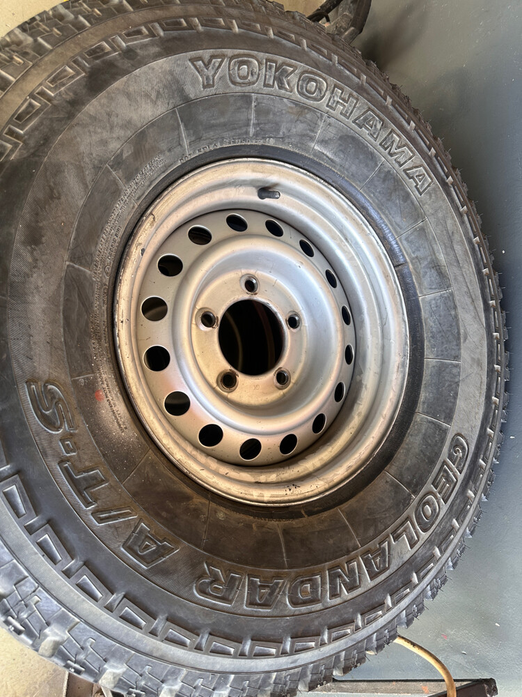 rim with tire - 5
