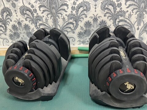 adjustable dumbbells  - 1