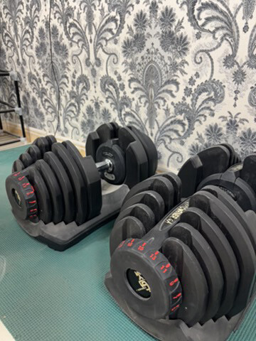 adjustable dumbbells  - 2