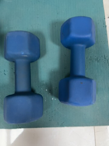 used 10kg dumbbell  - 2