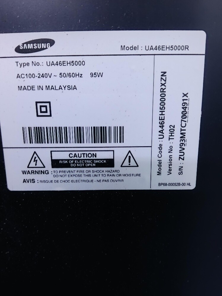 used Samsung 46 inches TV for sale - 2