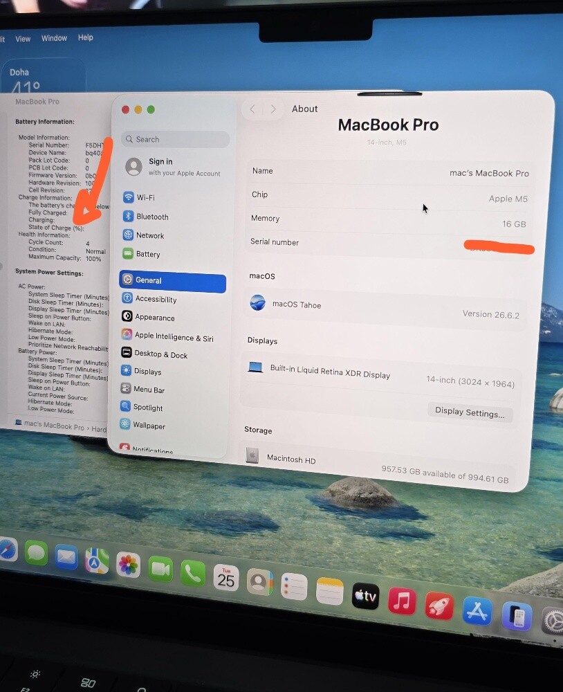 14" Macbook Pro M5 16/1TB Black - 6