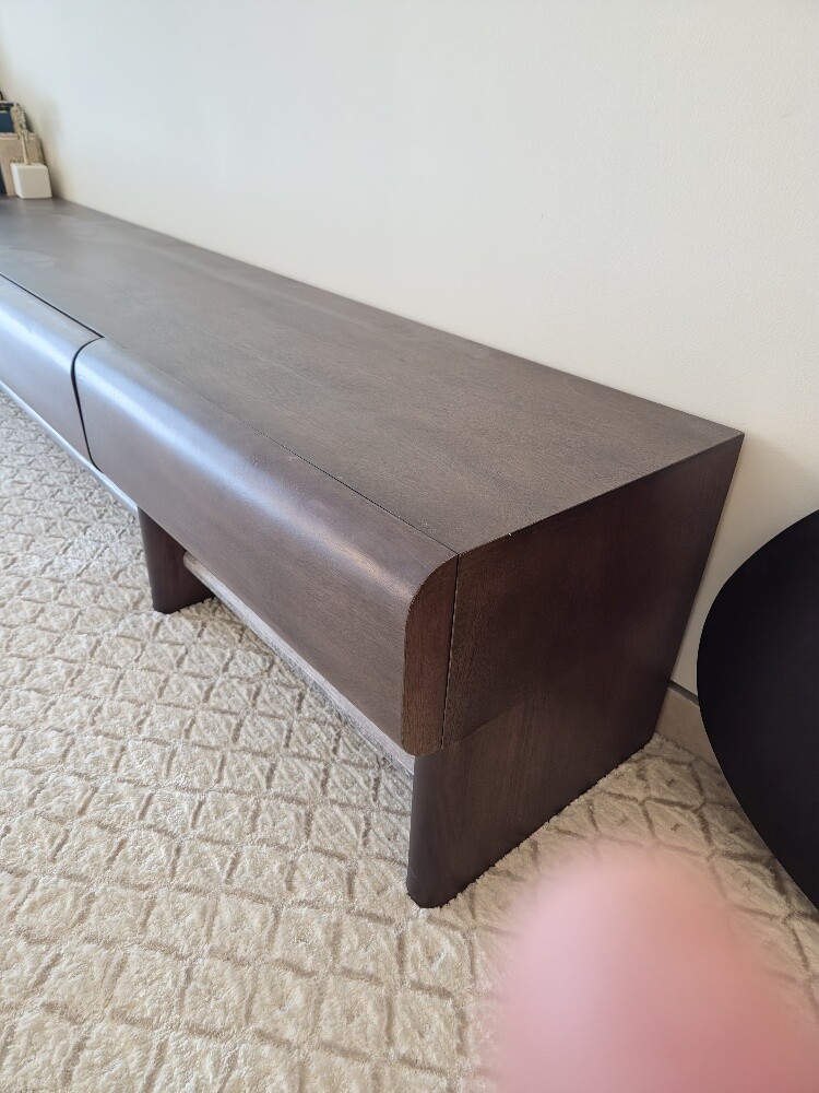 Scepter TV Unit Marble - Brown - 8