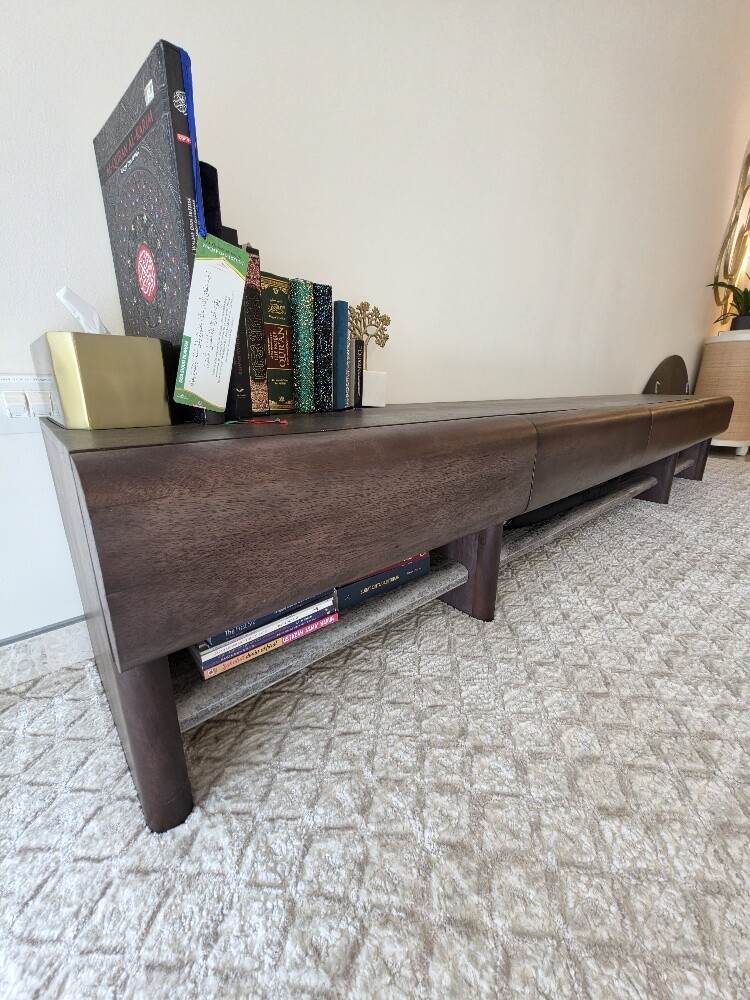 Scepter TV Unit Marble - Brown - 7