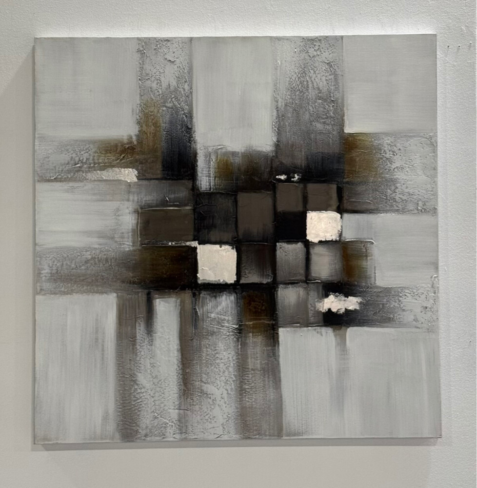 ‏hand painted abstract - 1