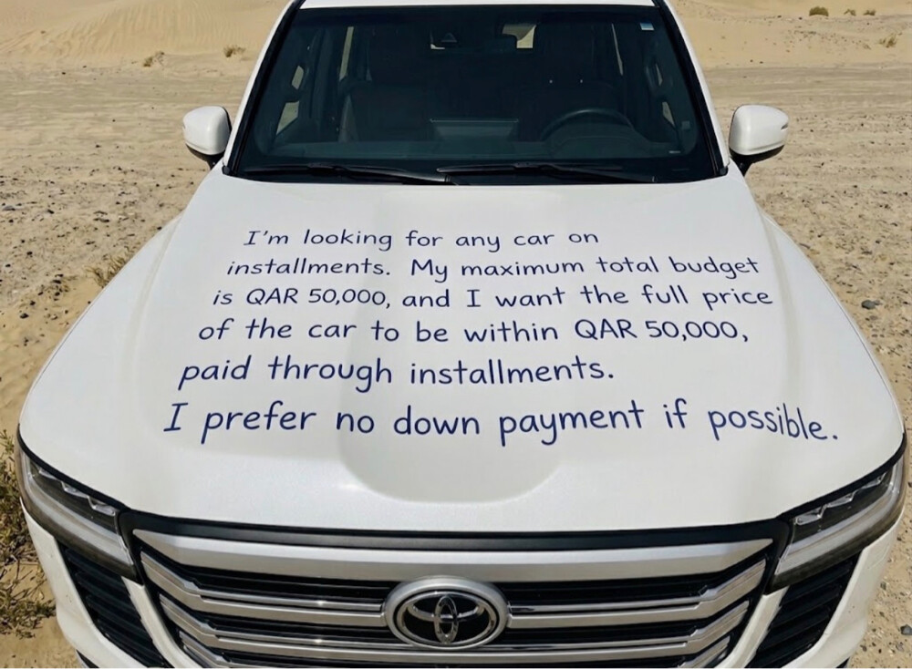 Looking for any car on installments - 1