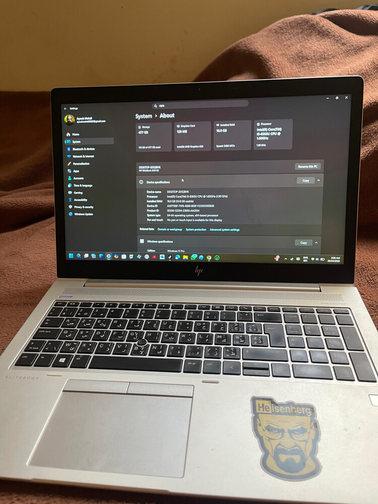 hp laptop - 2