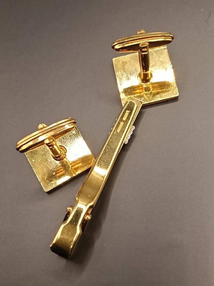 Preloved Branded Cufflinks Tie Pins - 5