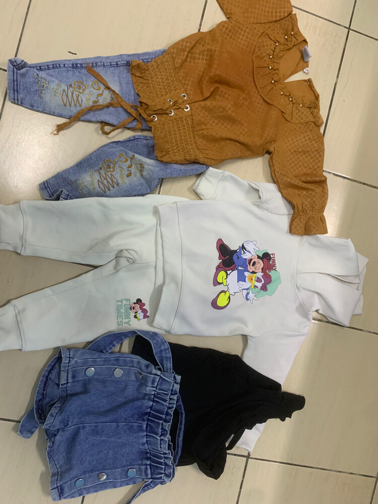 Baby Girl Clothes – 6 Outfits – 1 Y - 1