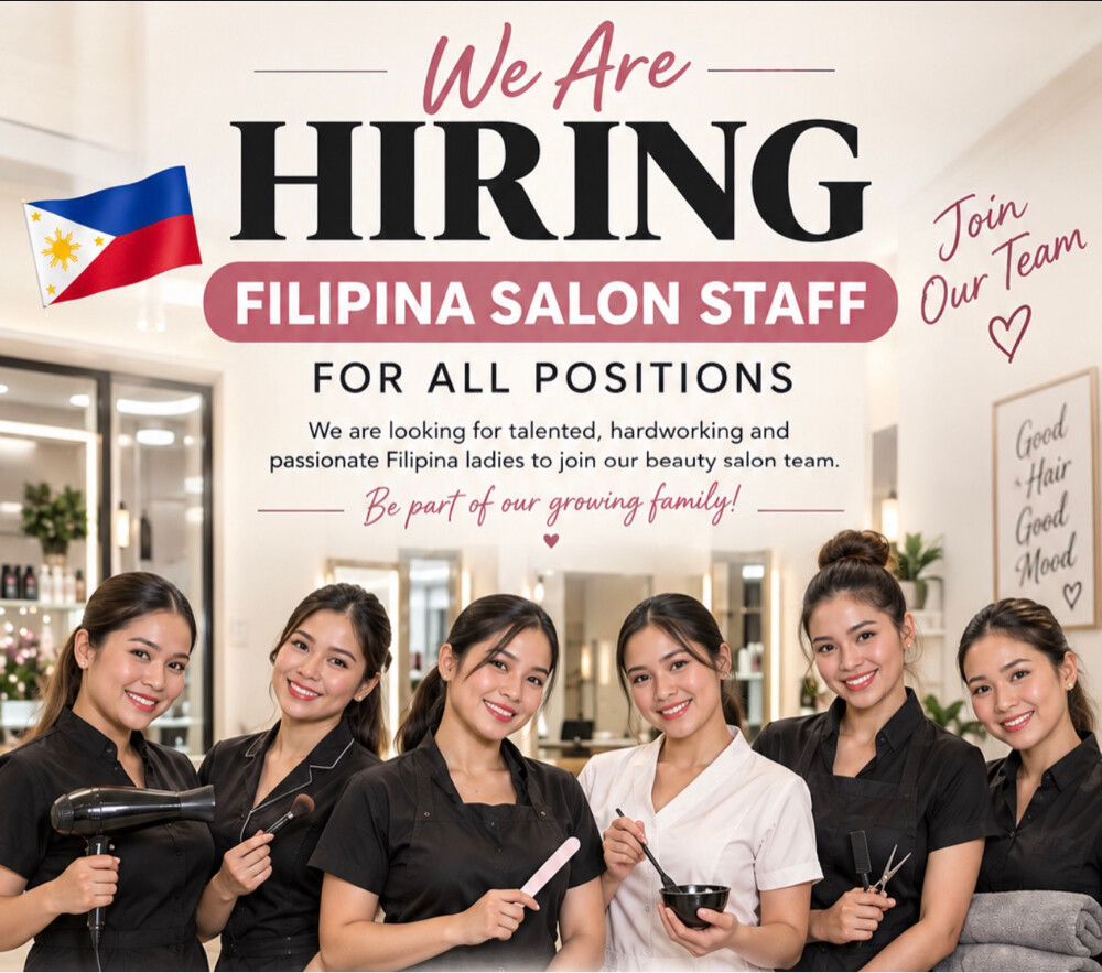 need salon staff - 1