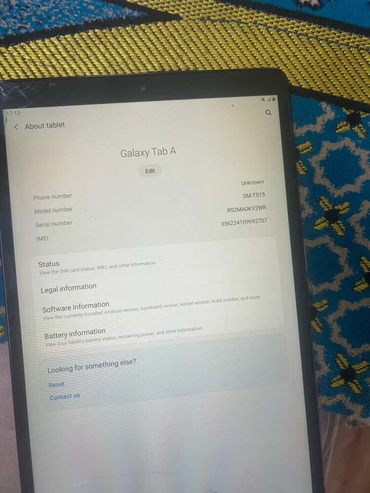 Samsung tab A7 - 6