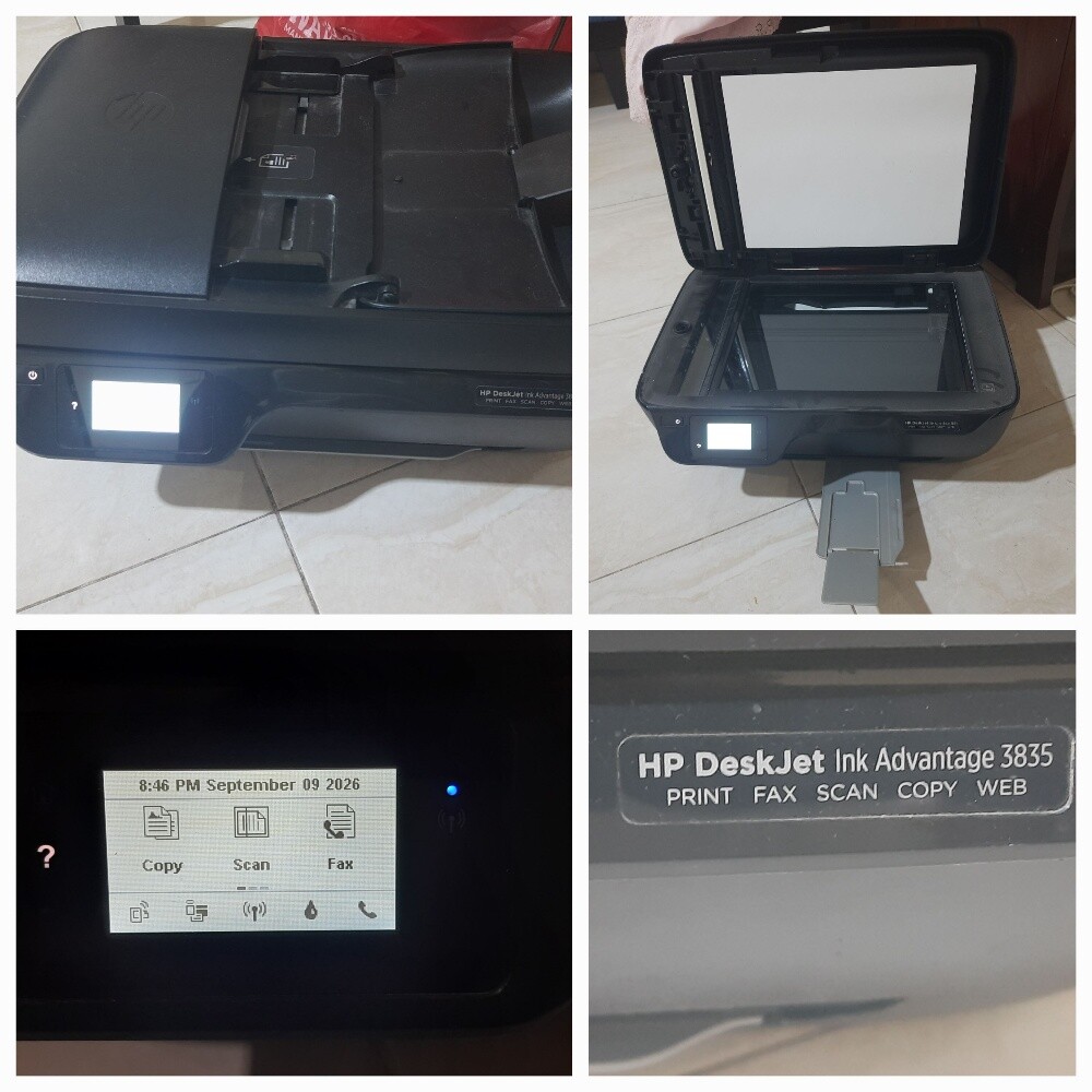 HP PRINTER, SOFA , SCHOOL BAG, TOYS - 1