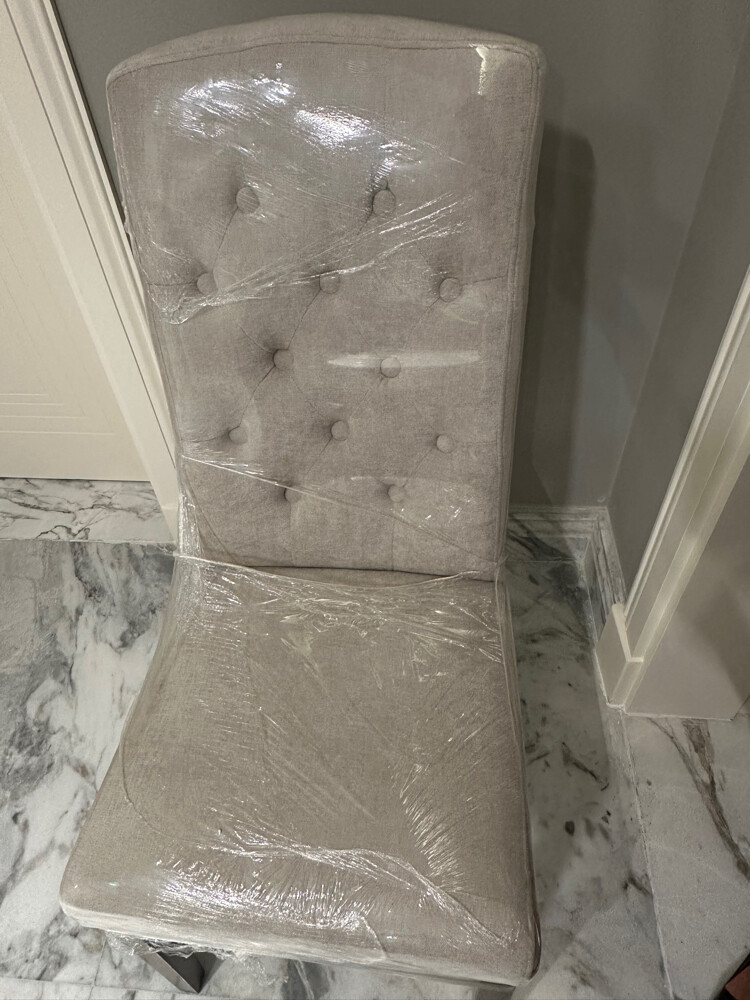 طاولة مع  6 كراسي مع بوفيه  - 3