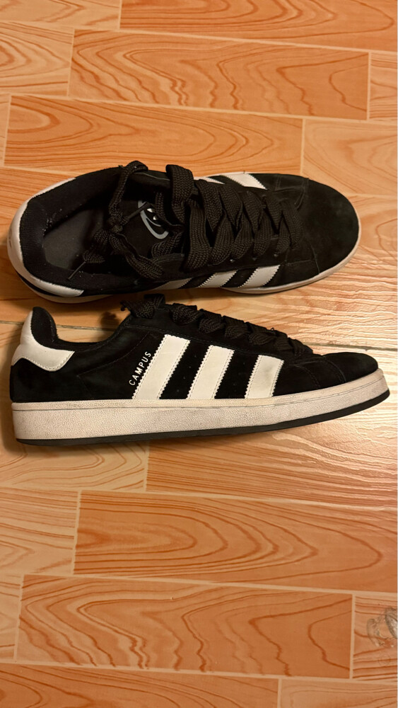 Adidas Campus 00s – Black/White - 1