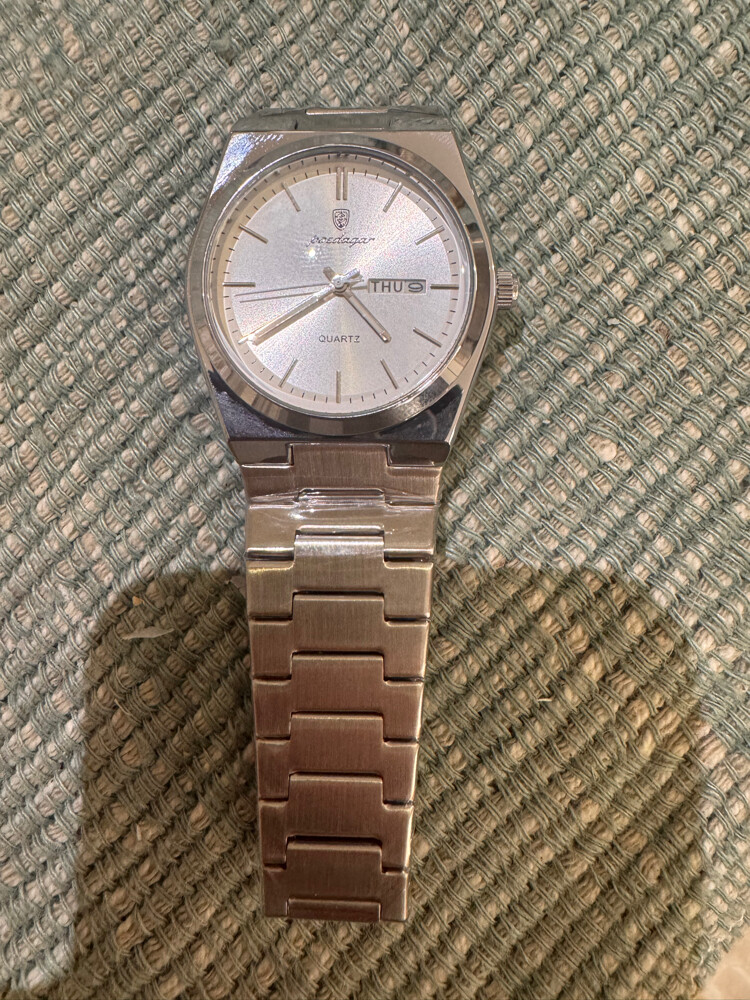 Podegar quartz watch 37 mm white - 4