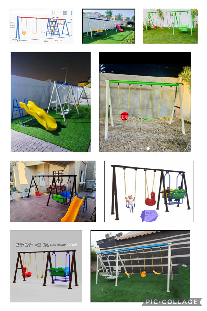 Swing and sliding kids - 6