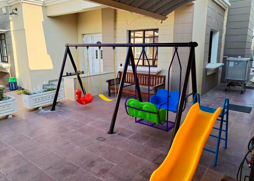 Swing and sliding kids - 5