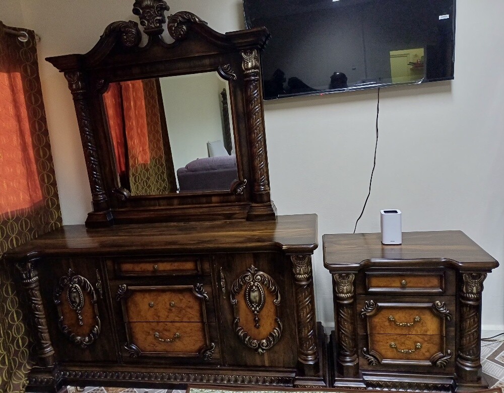 دولاب + سرير + مرتبة + تسريحة - 5