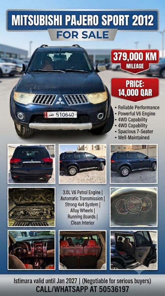 Pajero sport 2012 - 6