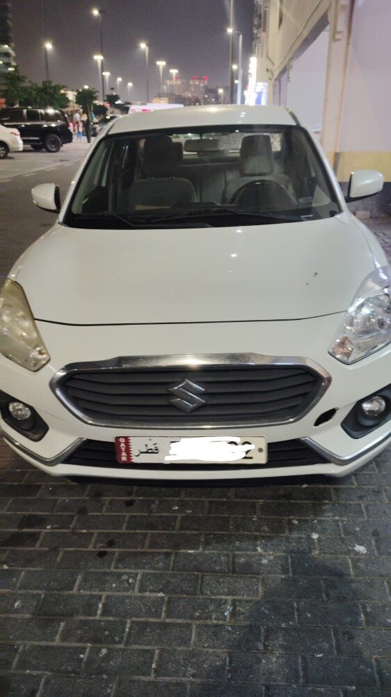cars good conditions suzki dzire white model 2019 - 1